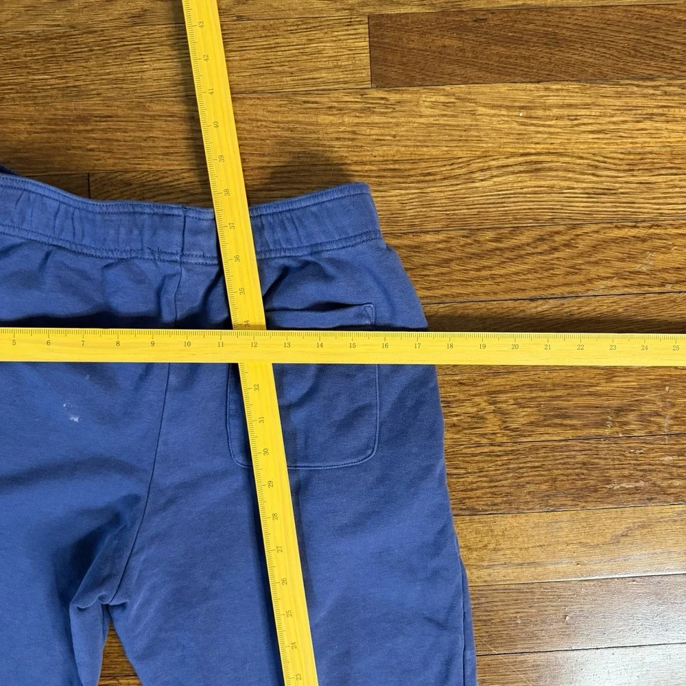 Polo Ralph Lauren Boys Blue Jogger Pants Pull-On Elastic Waist Logo L 14-16